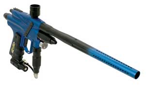 Evil pimp blu paintball gun
