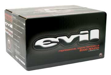 Evil paintball box, 2000 rounds